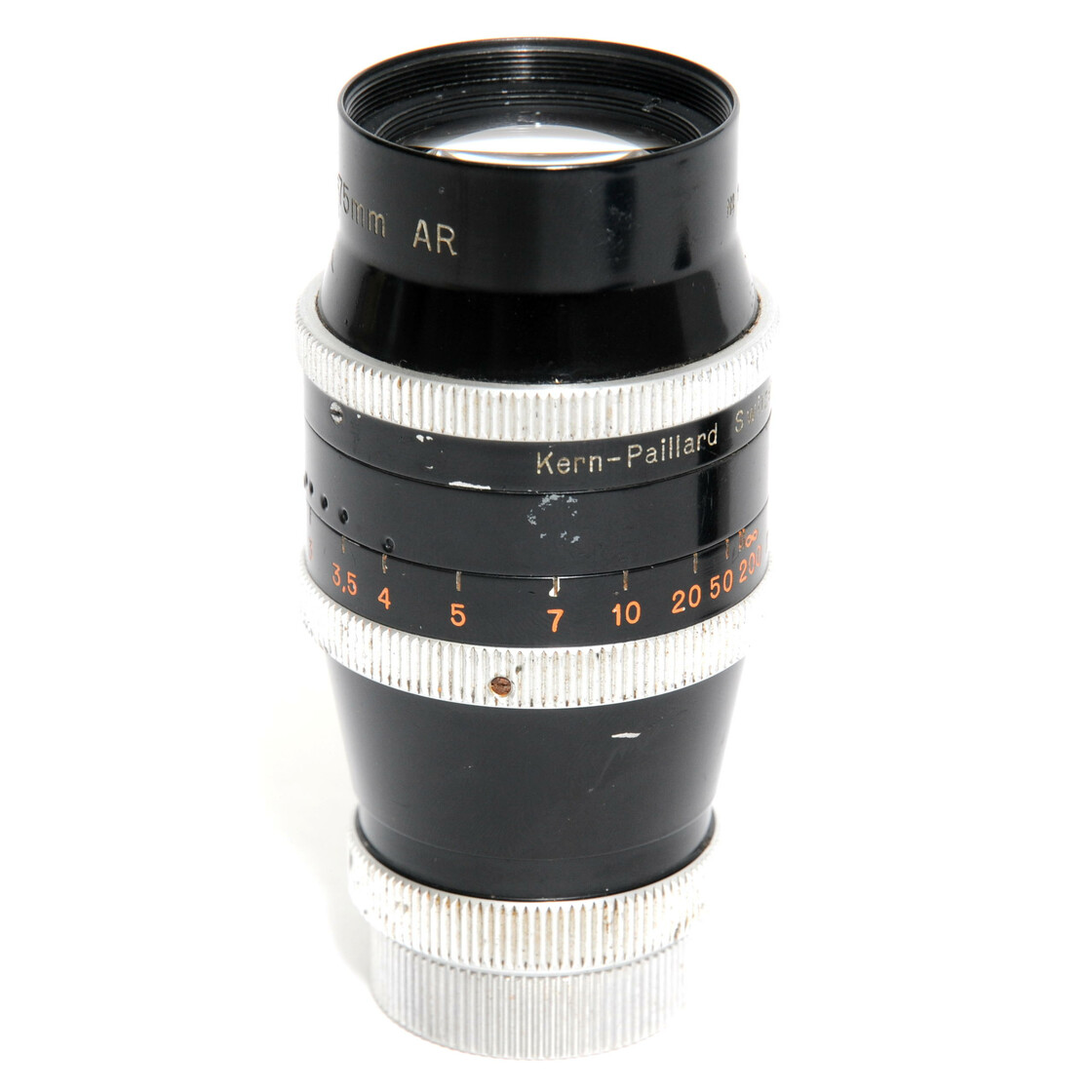 Bolex ✅ Paillard Bolex Kern Yvar 75mm f2.8 C-Mount Telephoto Lens For H16 Camera 