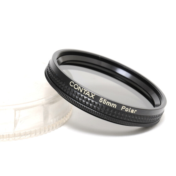 Contax Universal Square Metal Screw in Mount Lens Hood for 55mm Filter Thread Silver 6933996105692 