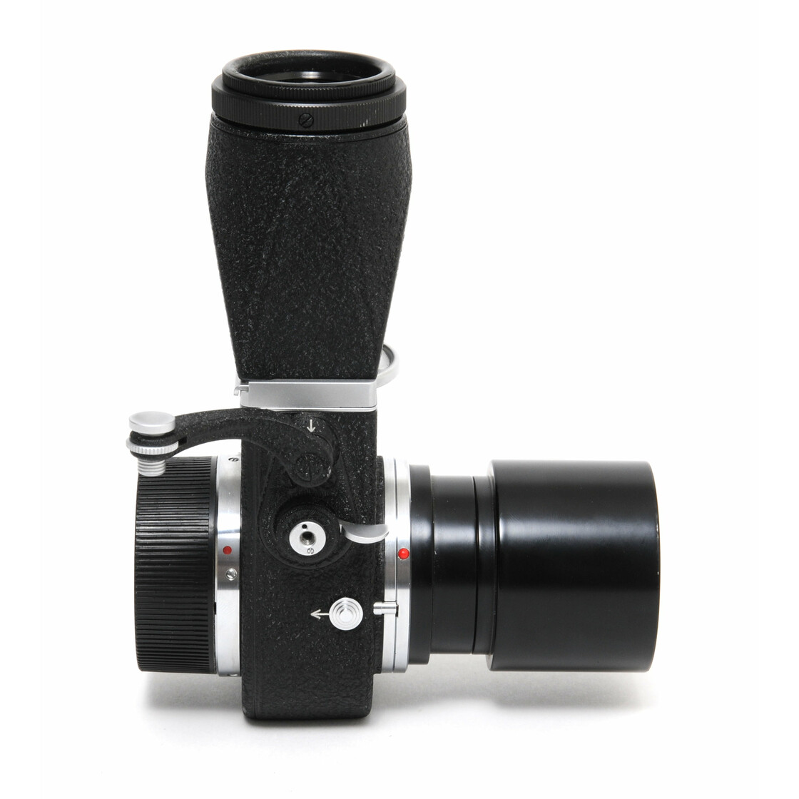 Leica Leitz Special Visoflex III with vertical Magnifier and lupe