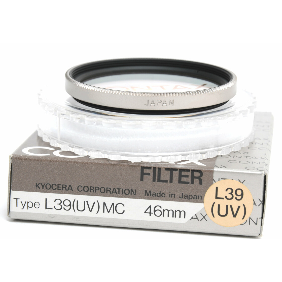 Contax Filter Type L39 UV MC 46mm original boxed Mint Condition